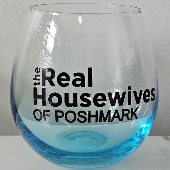 "The Real Housewives Of Poshmark" Stemless Glass Wine Glasses (15oz) - Pick 1 - Picture 5 of 10